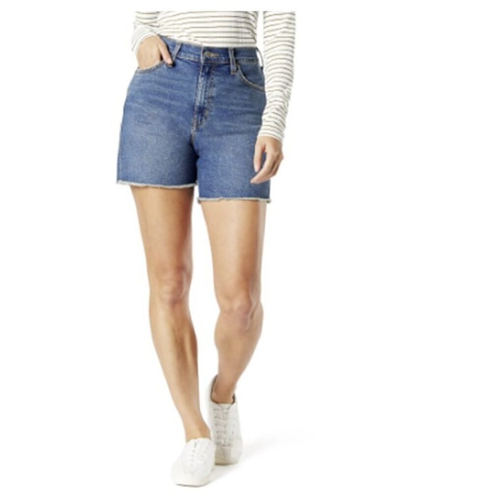 Levi Strauss Signature Denim Heritage High Rise Jean Shorts